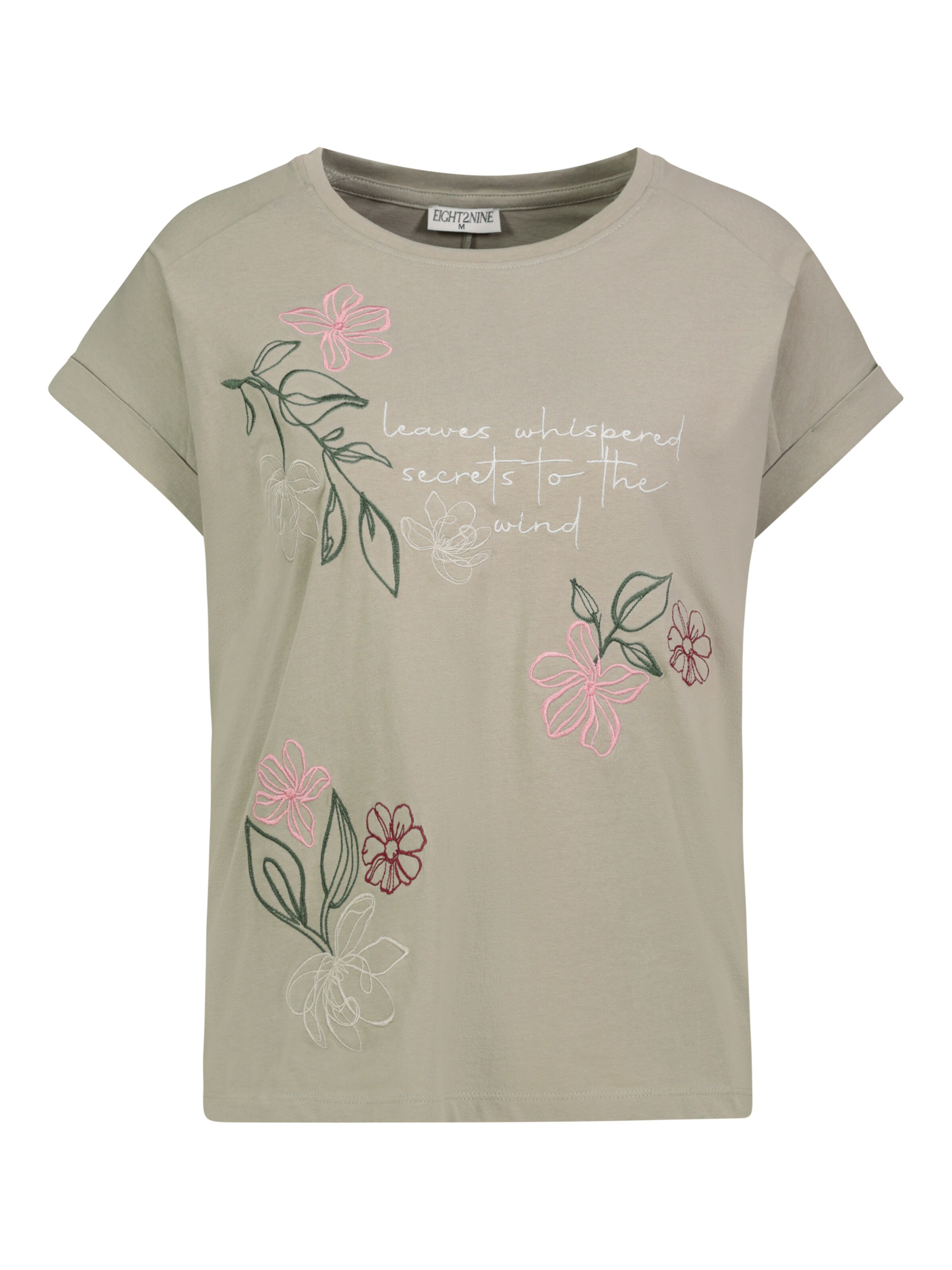 Eight2Nine T-Shirt in Grün: Vorderseite