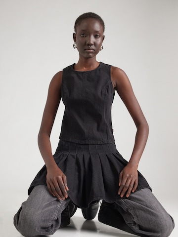 LEVI'S ® Top 'TOPANGA' in Schwarz: Vorderseite