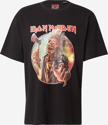 Only & Sons T-Shirt 'ONSIRONMAIDEN' in Schwarz: Vorderseite
