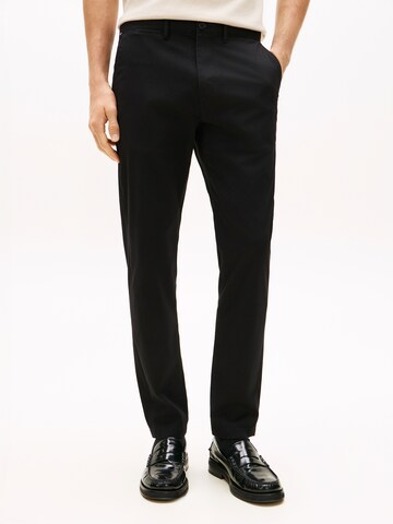 TOMMY HILFIGER tavaline Chino-püksid 'HARLEM ESSENTIAL', värv must: eest vaates