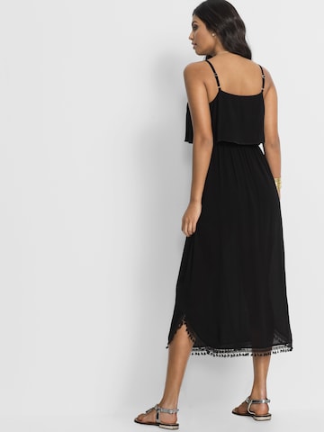 bonprix Kleid in Schwarz