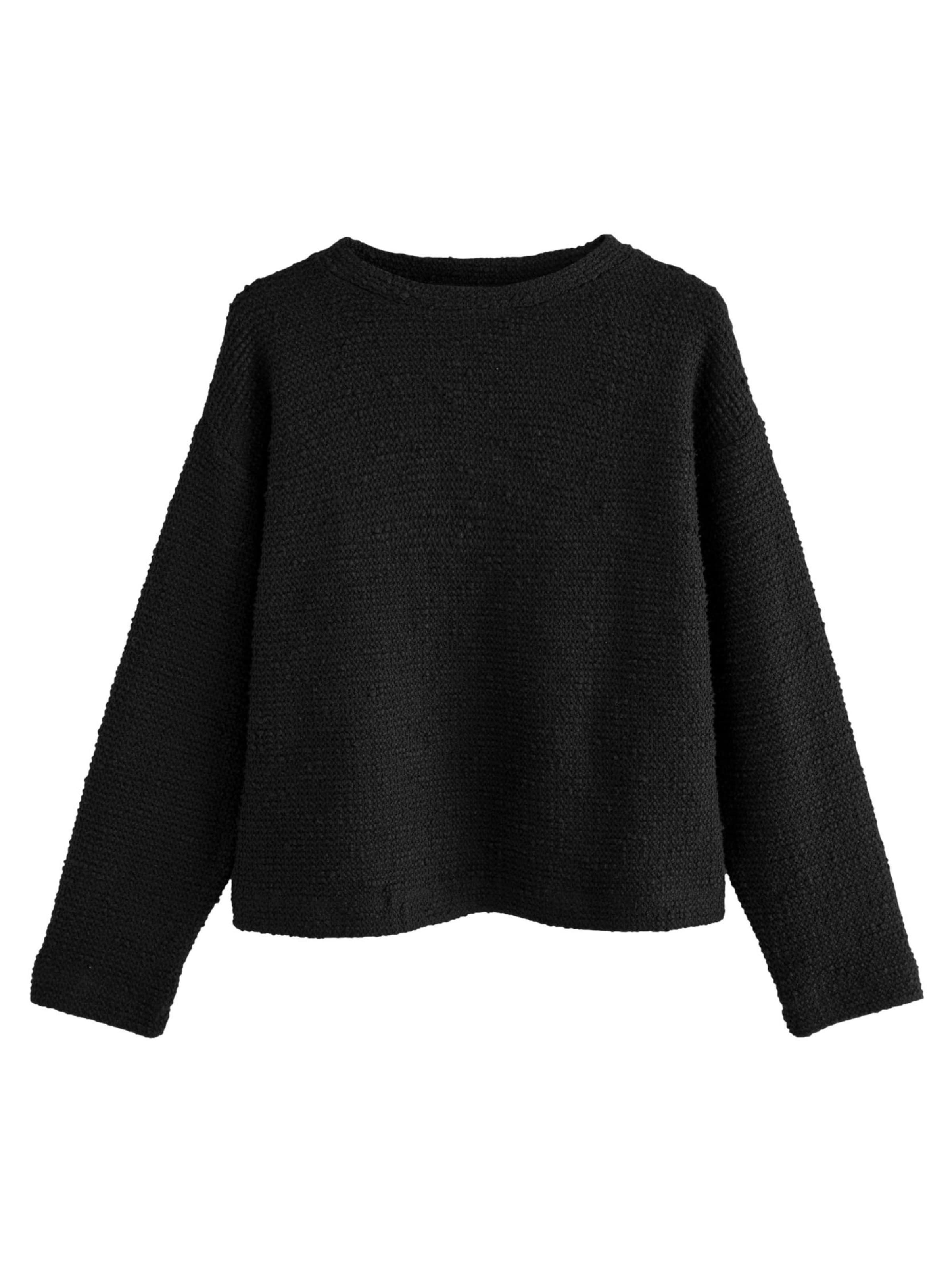 Next Sweter w kolorze czarny: przód