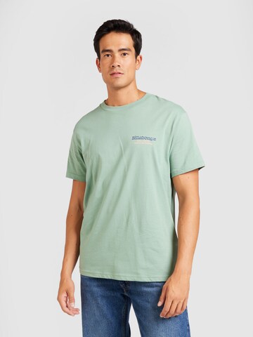 BILLABONG Shirt 'TWIN FINS' in Green