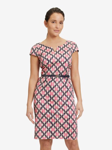 Betty & Co Sheath Dress in Pink: front