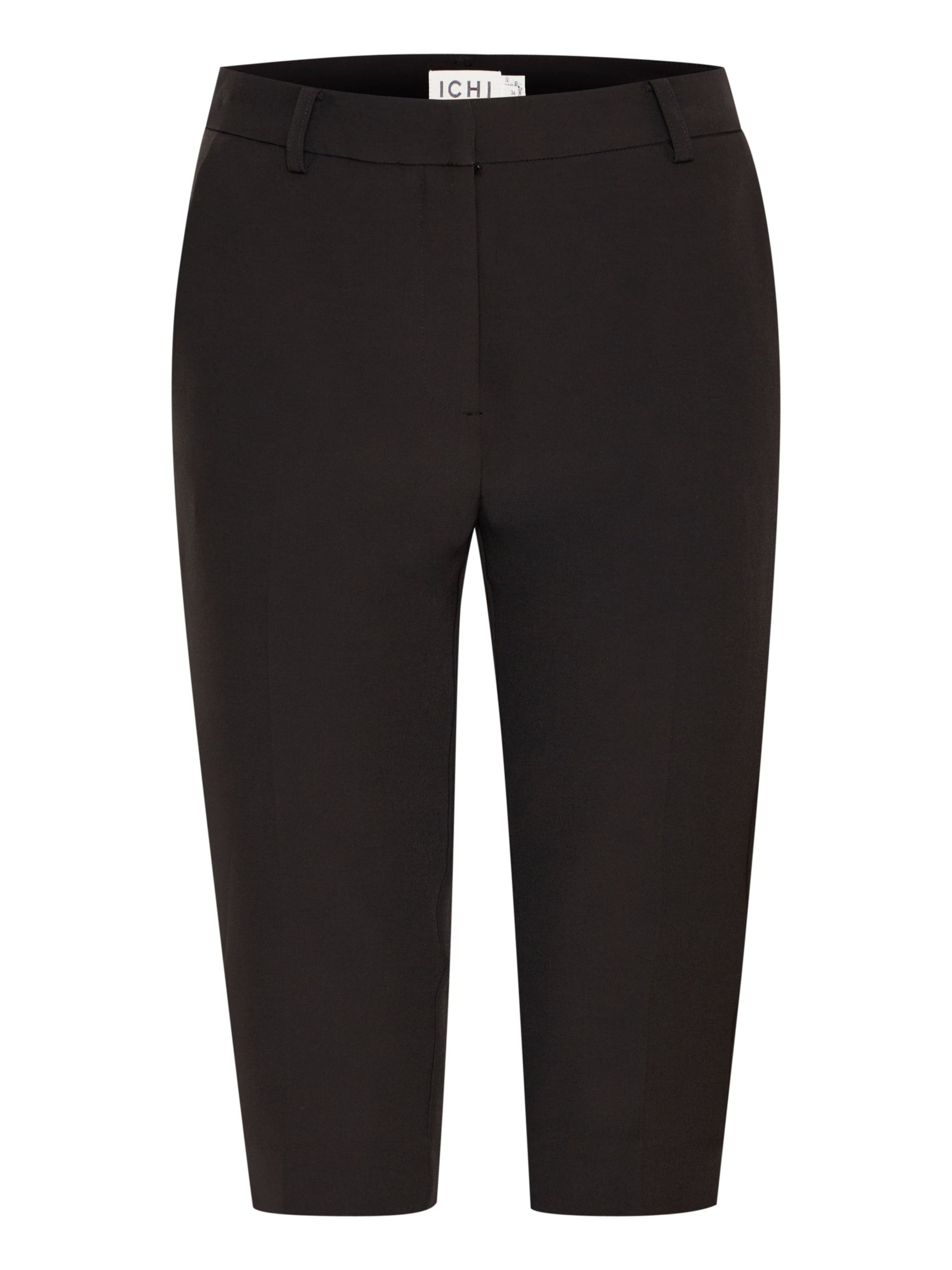 ICHI regular Bukser 'Lexi' i sort: forside
