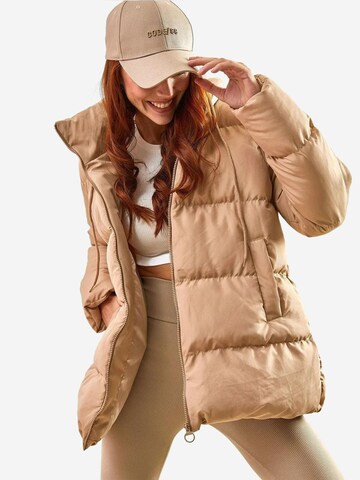 Giacca invernale di Bianco Lucci in beige