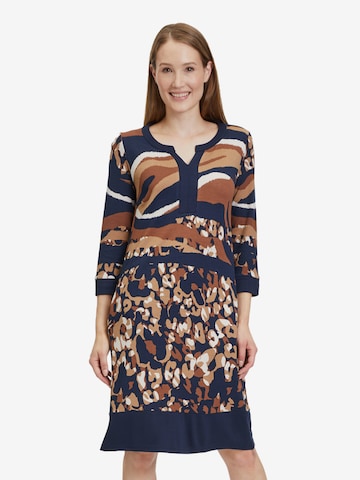 Betty Barclay Shirtkleid mit Print in Blau: predná strana