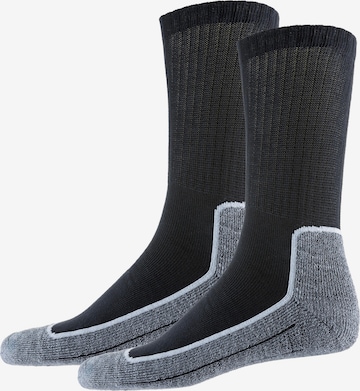 Uphill Sport Socken 'Tieva' in Grau: Vorderseite