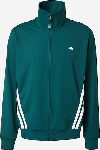 ELLESSE Суичъри с качулка в зелено: отпред