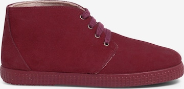 Pisamonas Stiefel in Rot: Vorderseite