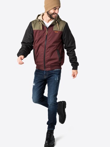 Iriedaily Regular fit Between-season jacket in Brown