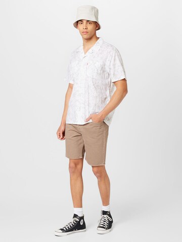 LEVI'S ® Slim fit Jeans '501 Original Shorts' in Brown