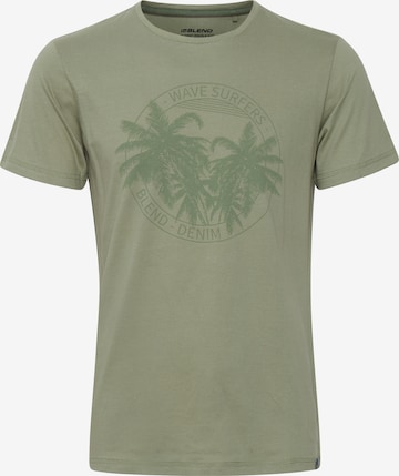 BLEND Shirt 'Davis' in Groen: voorkant