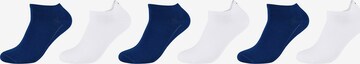 camano Ankle Socks in Blue: front