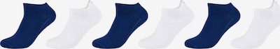 camano Ankle Socks in Navy / White, Item view