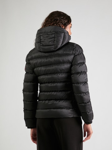 Superdry Winterjas 'Fuji' in Zwart