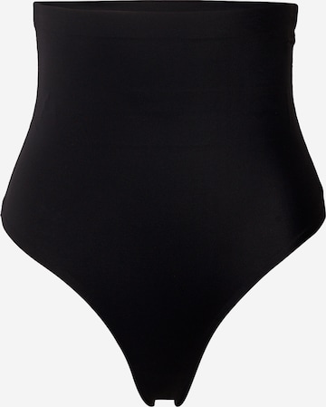 Slip scultant Bye Bra en noir : devant