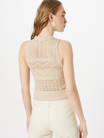 Trendyol Knitted Top in Beige