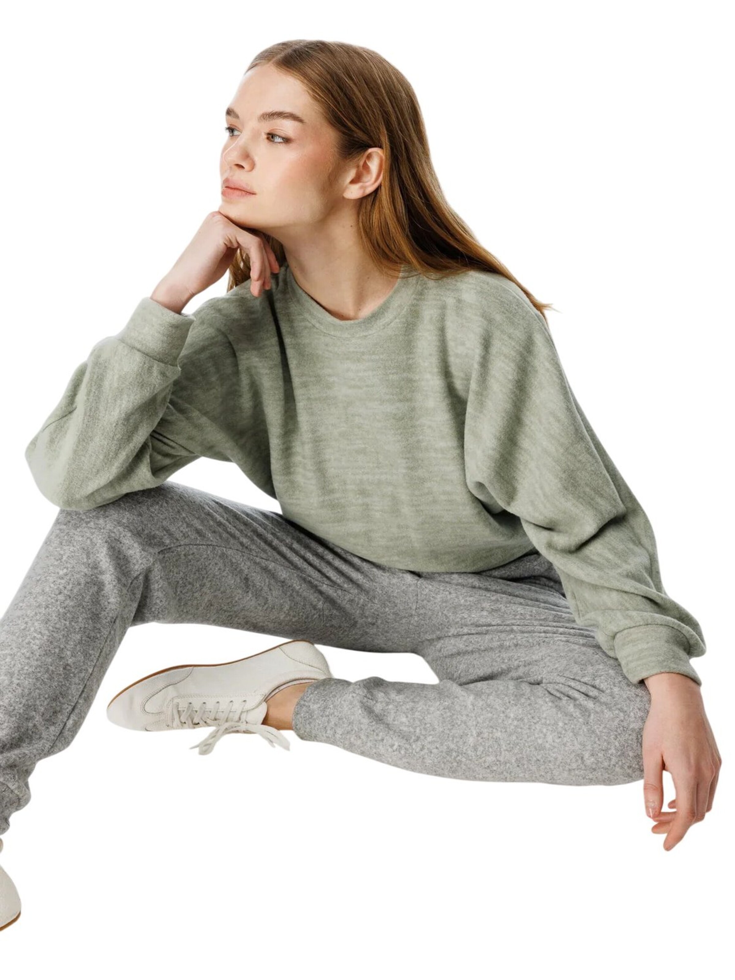 Alexa Dash Sweatshirt in Groen