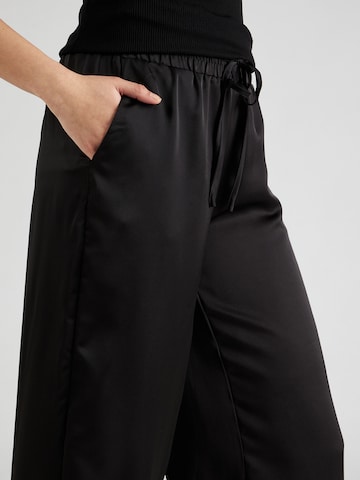 VILA Zvonové kalhoty Kalhoty 'Ellette' – černá