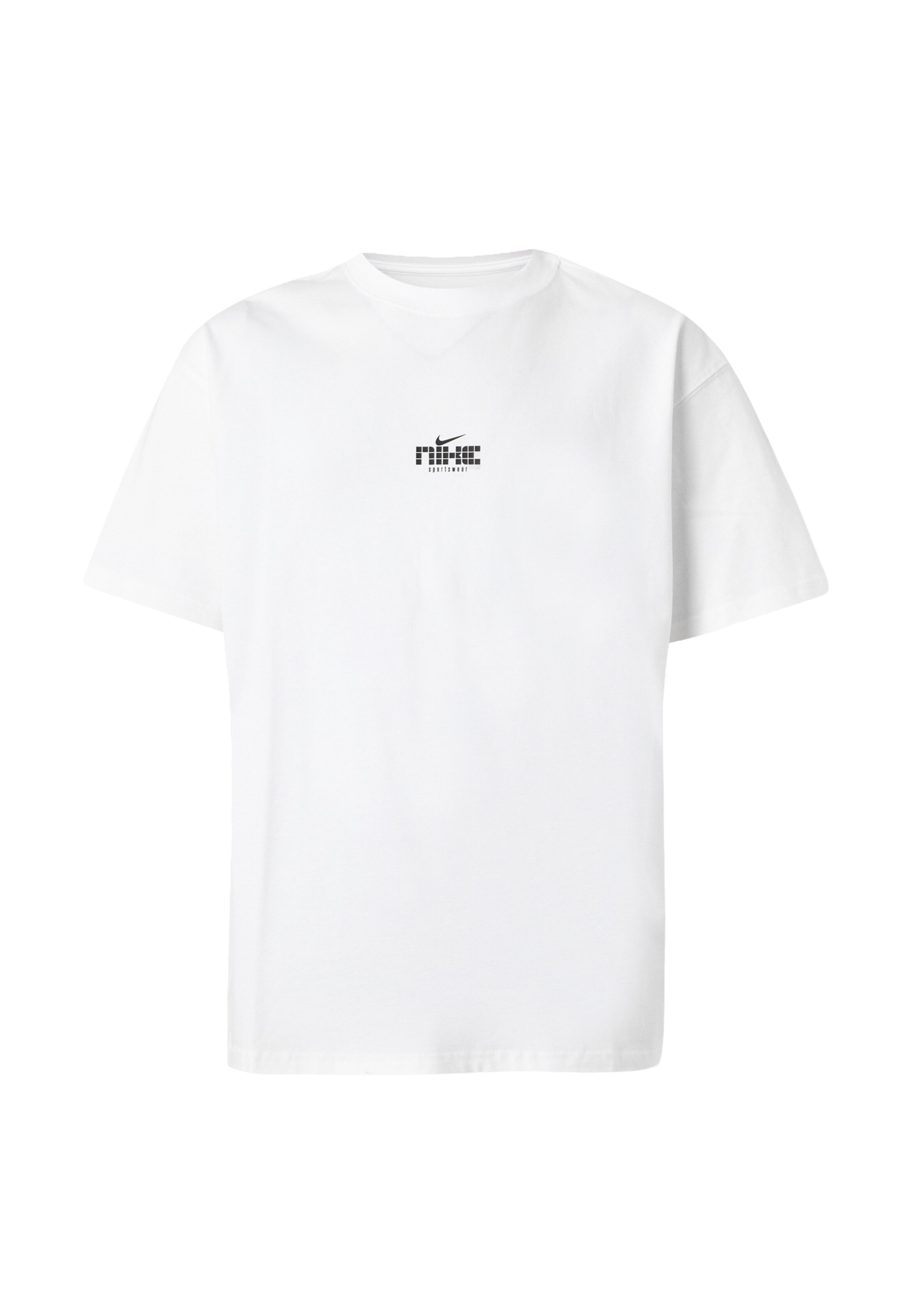 Nike Sportswear T-Shirt in XS in schwarz / weiß, Produktansicht