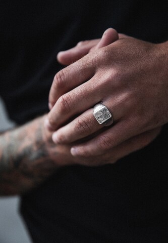 Bague 'Tropicalization' Haze&Glory en argent : devant