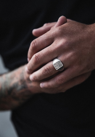 Haze&Glory Ring 'Tropicalization' in Silver: front