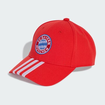 Cappello da baseball sportivo 'FC Bayern München Home' di ADIDAS PERFORMANCE in rosso