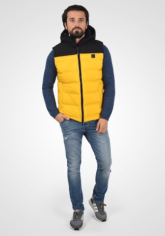 INDICODE JEANS Vest 'Iulius' in Yellow