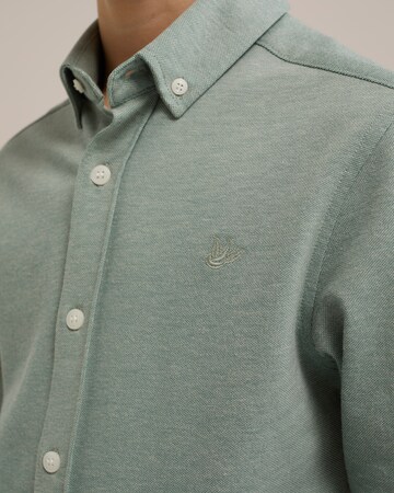 WE Fashion Regular fit Button up shirt in Green
