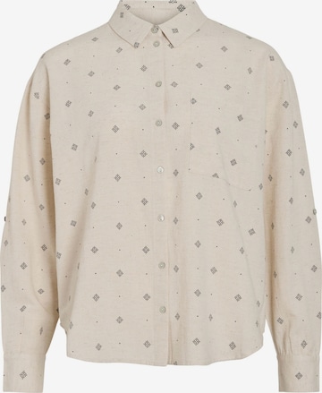 Camicia da donna di VILA in beige: frontale