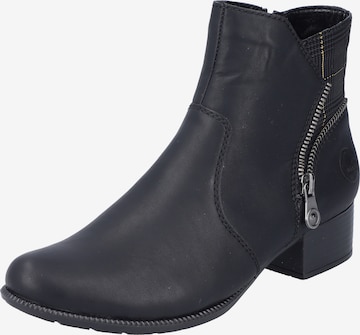 Rieker Booties in Black: front