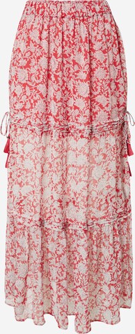 Pepe Jeans - Falda en rojo: frente