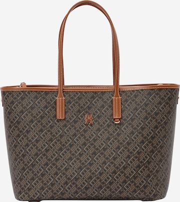 TOMMY HILFIGERShopper torba - crna boja: prednji dio