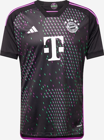 ADIDAS PERFORMANCE - Camisola de futebol 'FC Bayern München 23/24' em preto: frente