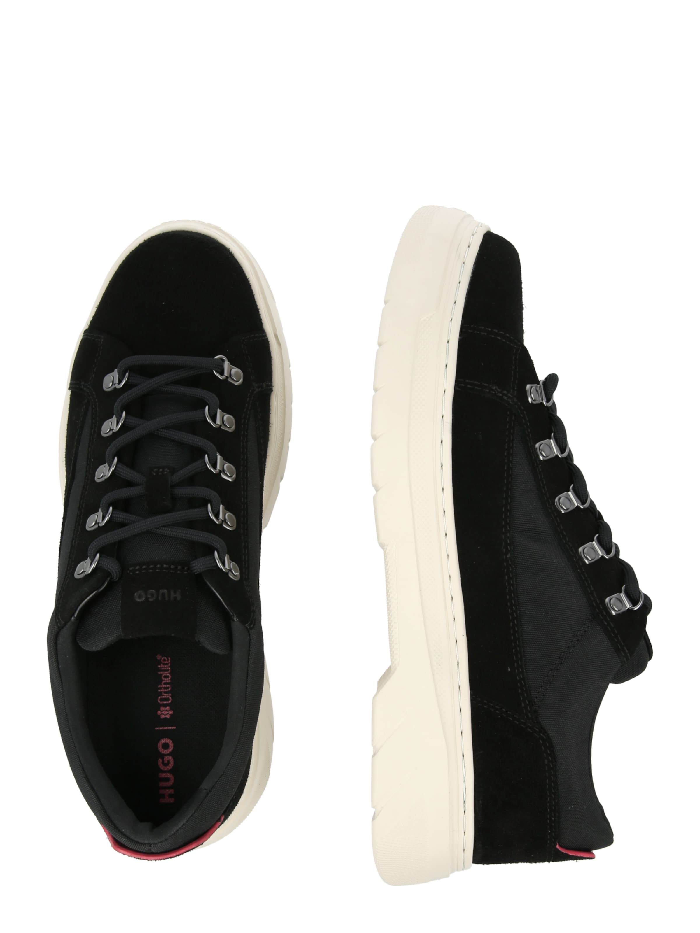 HUGO Låg sneaker 'Urian' i svart