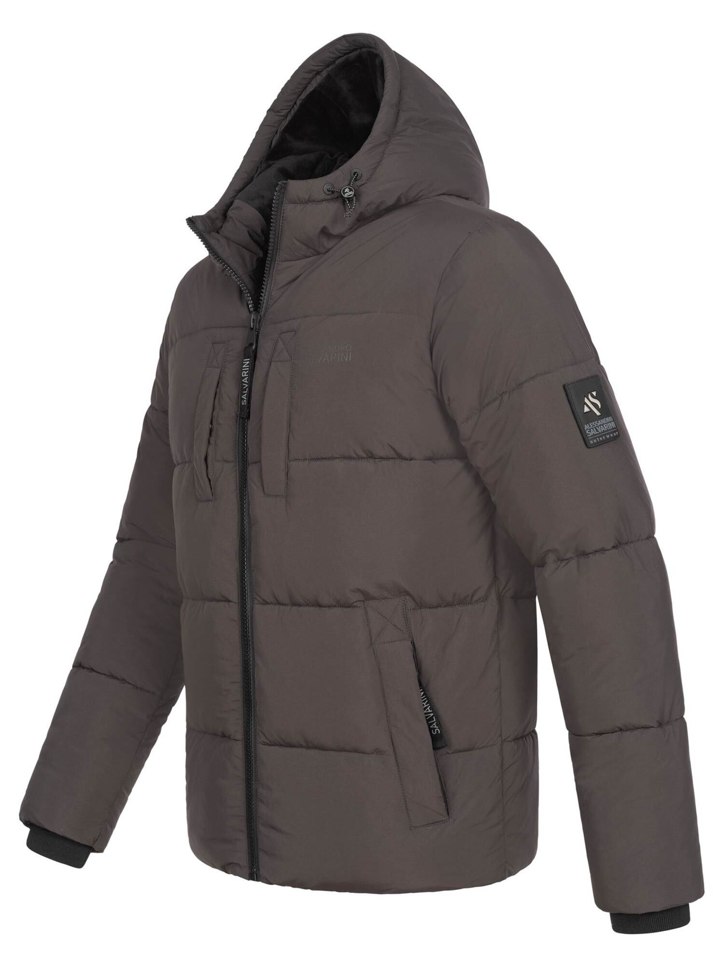 Alessandro Salvarini Winterjas in Bruin