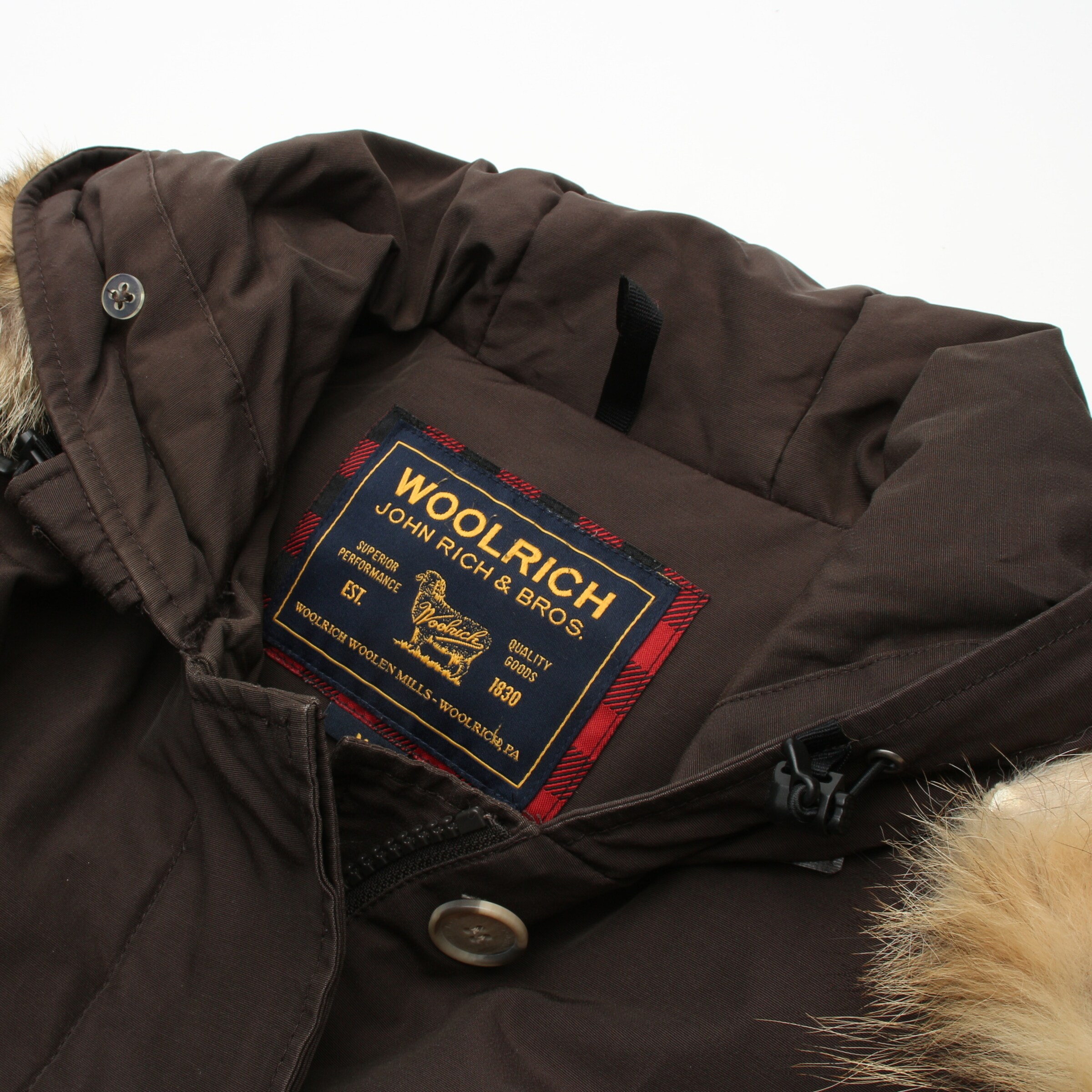 Woolrich Jacket & Coat in M in Beige