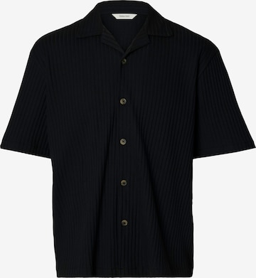 SELECTED Skjorte i sort: forside