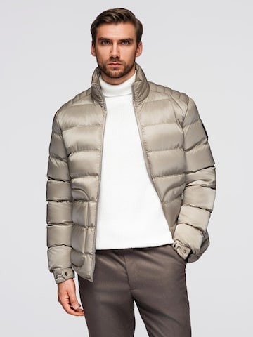 Ombre Winter Jacket in Beige