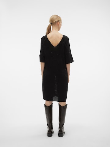 VERO MODA Knitted dress 'LEILANI' in Black