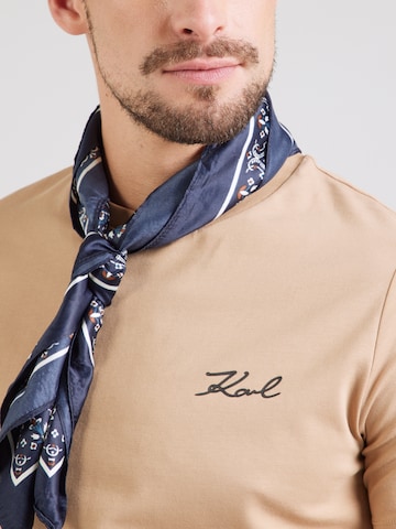 Maglietta di Karl Lagerfeld in beige