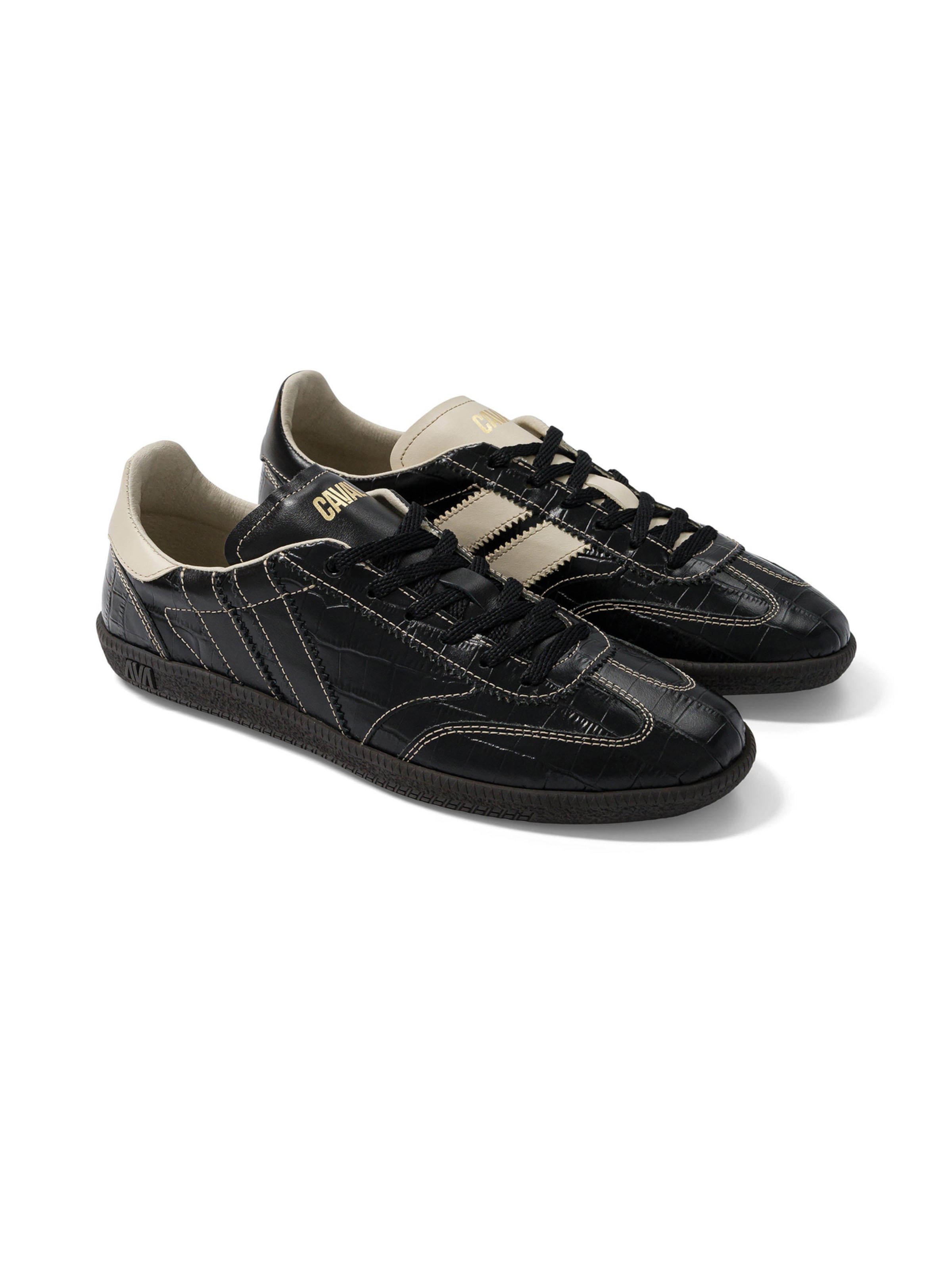 Caval - Sapato com atacadores ' PULSE ' em preto