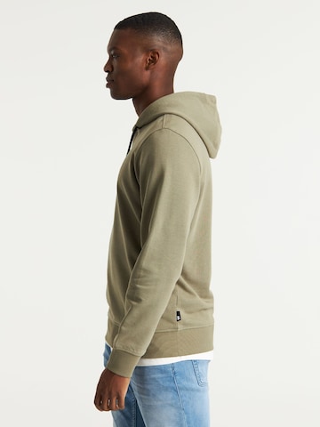 CHASIN' Sweatshirt 'Duell' in Grün