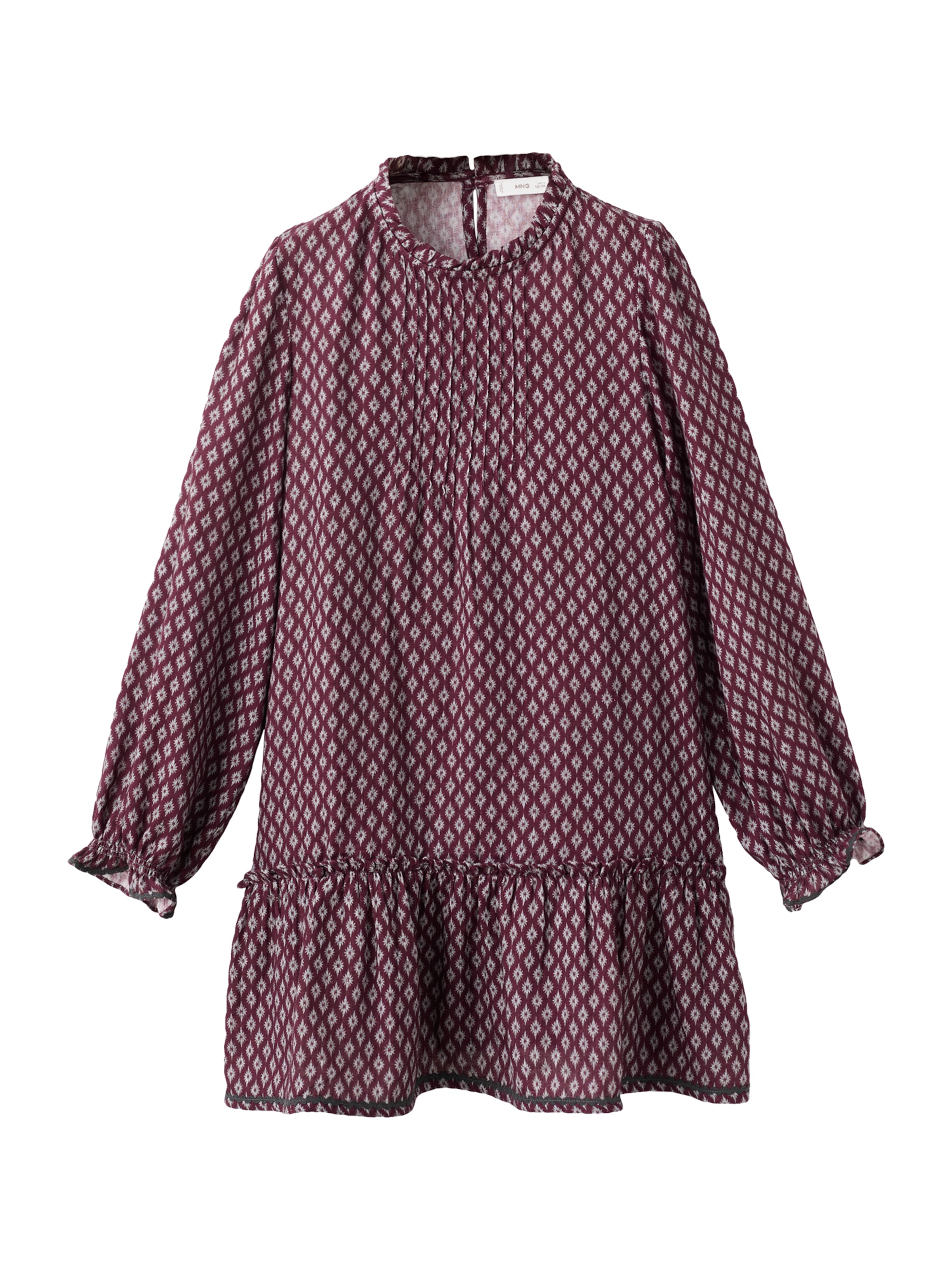 MANGO KIDS Obleka 'Carmela' | rdeča barva: sprednja stran