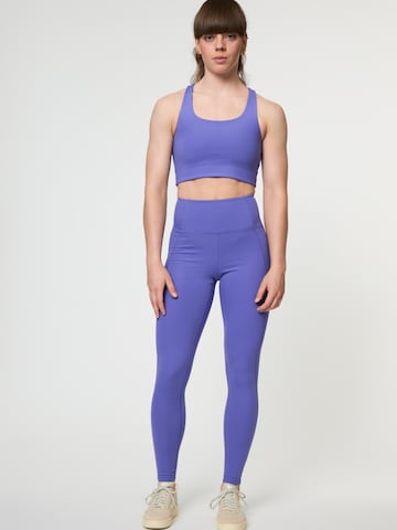 Girlfriend Collective Skinny Sportsbukser i lilla