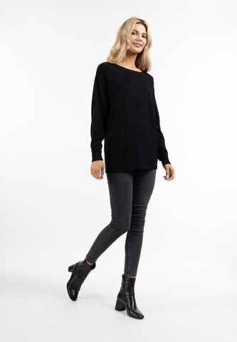 Pull-over 'Sivene' Usha en noir