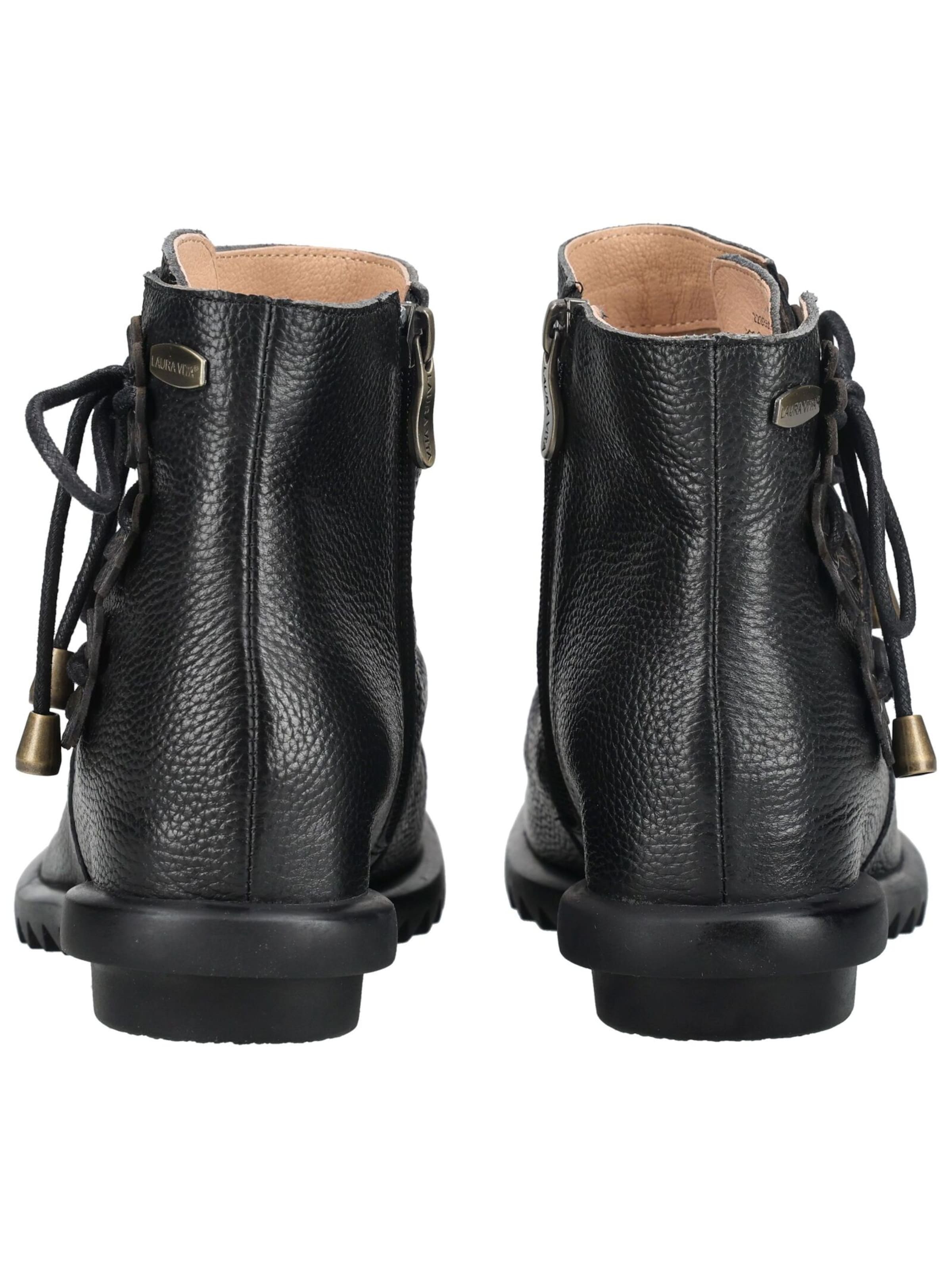 Laura Vita Stiefelette in Schwarz