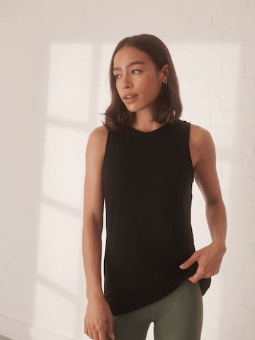 Next Спортивный топ в Черный: спереди