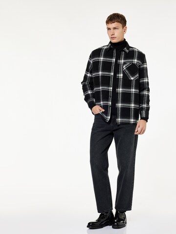 Koton Regular fit Button Up Shirt in Black